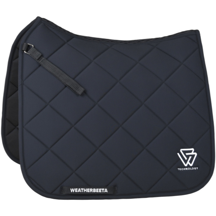 2026 WeatherBeeta Softshell Pro 3D Air-Tec Dressage Saddle Pad 1030351 - Black